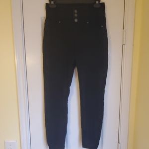 Black high waist jeans